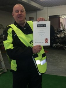 Barry passes his motorcycle test FIRST TIME!